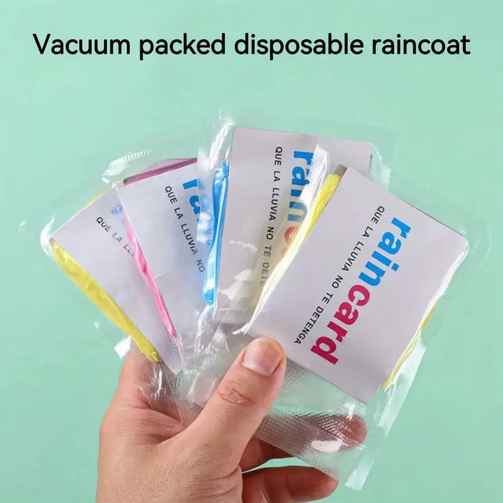 ULTIMATE REUSABLE RAIN PROTECTION: THE REUSABLE POCKET RAIN COAT